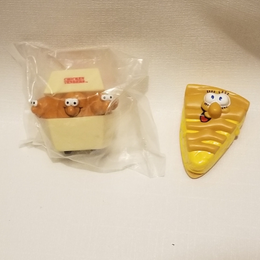 Matching 1989 BK toys- 1 NWOT NIB, 1 EUC